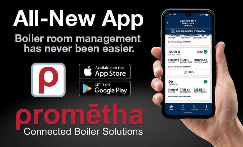 Prometha® IoT Technology for Boiler Rooms Launches Mobile App