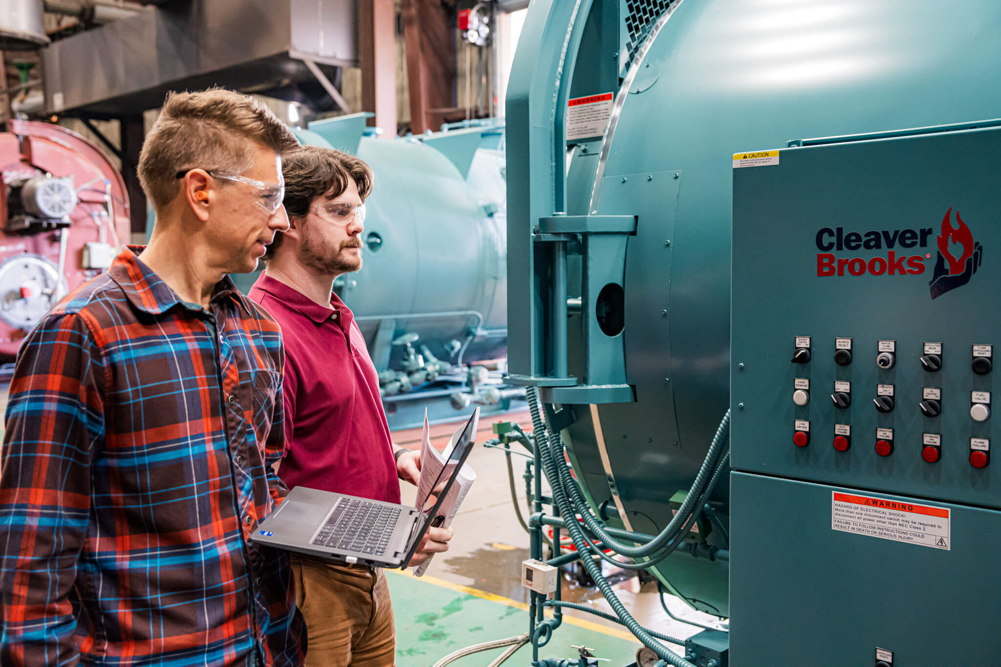 Two Boiler Plant Optimization Experts Optimizing a Boiler Plant