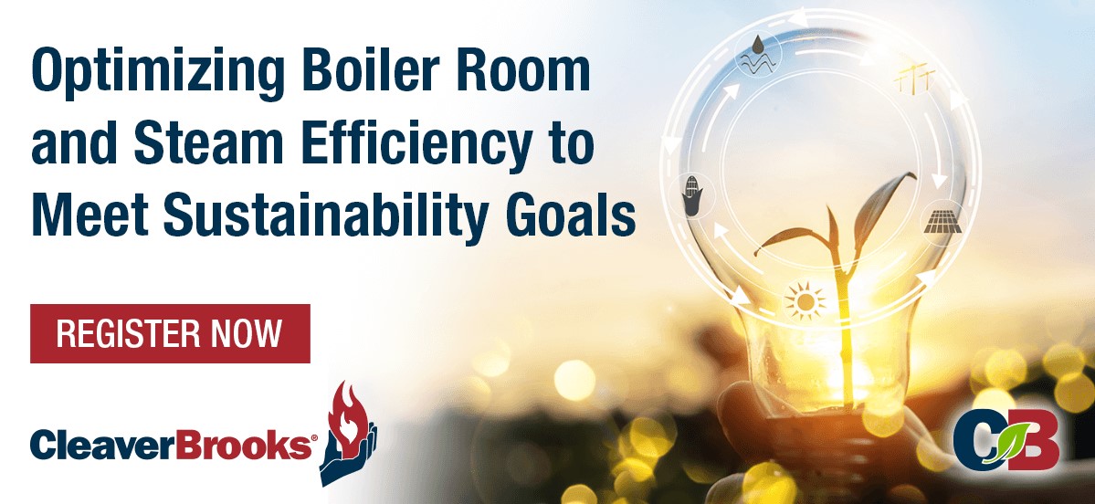 Optimizing Boiler Room & Steam Efficiency to Meet Sustainability Goals