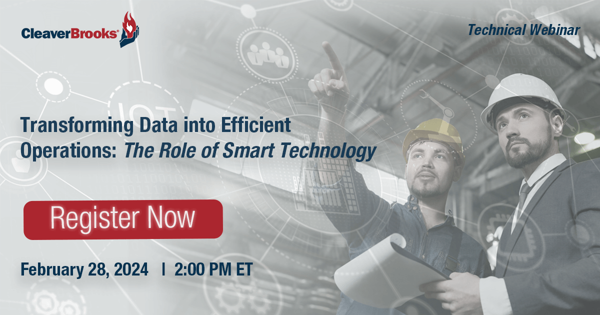 Upcoming Technical Webinar: Transforming Data into Efficient Operations: The Role of Smart Technology