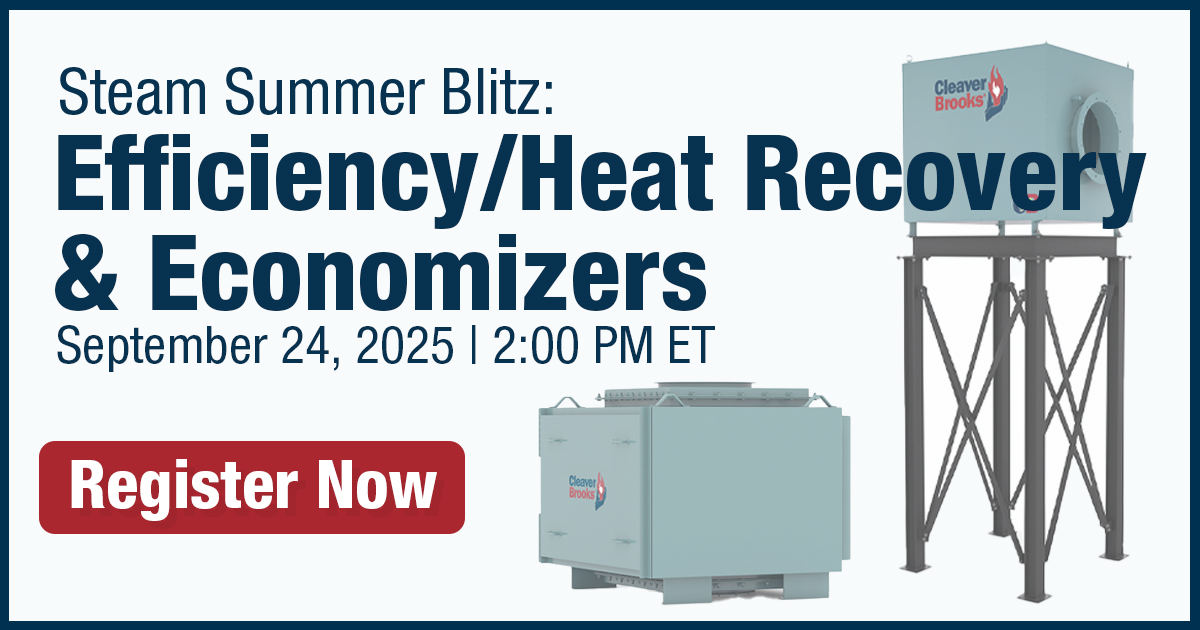 On-Demand: Efficiency/Heat Recovery & Boiler Room Accessories